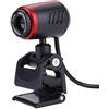 Sonew 2.0 Web Camera, Usb Mic Videocamera Web HD da 16 Mp, Videocamera con Rotazione a 360 ° per PC Laptop