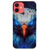 MUTOUREN Cover per iPhone 12/iPhone 12 Pro Custodia in Silicone TPU Trasparenti Ultra Sottile Antigraffio Antiurto Protettivo Case con Pellicola Proteggi Schermo, Aquila