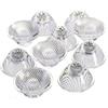 Artsim Prismi e caleidoscopi 50 pz 20mm LED Lente Ottica Led Ad Alta Potenza Lenti 5/10/15/30/45/60/90/120 Gradi for 1 W 3 W 5 W HA CONDOTTO LA Luce Kit di ottica per aule di scienze (Color : 120 Degree)