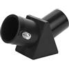 Acouto 0,965 Pollici/24,5 Mm 45 Gradi Erigere Immagine Prisma Specchio Diagonale Accessorio per Rifrattore Telescopio Astronomico Specchio Adatto per la Pulizia Base di Osservazione Astronomica