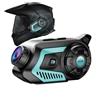 KANDUO XRC Tech 2K - Videocamera da moto con WiFi, Bluetooth, con registrazione in loop wireless IP66, con connessione wireless IP66, riduzione del rumore, 1000 metri simultanei, citofono per 6 persone
