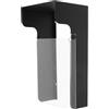 Zerodeko Copri Campanello da Esterno Metallo Acrilico Nero 7, 8x4x3, 5in