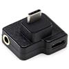 Whoasyst Adattatore convertitore jack AUX da 3,5 mm per fotocamera tipo C maschio a femmina