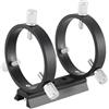 Generic Supporto for telescopio guida cercatore da 40 mm, 50, 60 e 80 Ricambi per telescopi astronomici