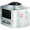 Nilox Action Cam Videocamera WiFi Full HD, 1920 x 1440 P, 30 fps, 8 MP, Argento