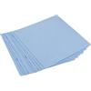Homoyoyo 80 Pezzi in Microfibra Blu per Pulizia Occhiali e Gioielli, Tessuto Delicato e Assorbente per Lenti, Schermi e Fotocamere