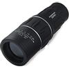 ASQY Scope 16X52 Dual Focus Telescopio Monoculare Spotting Upgrade Binocolo Portatile 66M / 8000M Per Pesca Turistica Nero
