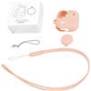 Oxxggkao Custodia protettiva in silicone morbido per fotocamera 360 Go Ultras Thumb con copertura completa del corpo e copriobiettivo in silicone impugnatura per fotocamera
