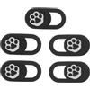 LOLIPPYY 5pezzi Copertura per Fotocamera Scorrevole per Laptop Telefono Cellulare e Tablet Protezione della Privacy per Webcam Ultra-sottile Facil Usare Rimuovere