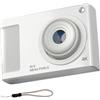 Pyugxab Mini videocamera 4K da 48 MP HD, in plastica, con luce di riempimento, per bambini e studenti, colore