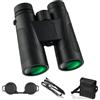 Aumotop Binocolo Telescopio Prestazioni Ottiche Superiori 12X42 per Adulti Resistente All'acqua con Borsa per il Trasporto Birdwatching Escursionismo Viaggi