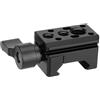 SXRQ Morsetto per tubo scorrevole standard a montaggio rapido con porta accessori espandibile per gabbia fotografica attrezzature fotografiche morsetto di montaggio