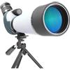 WESLNN 20-60x80 Zoom Monoculare Telescopio Potente Cannocchiale BAK4 Grande Oculare Dual Focus Ottica Lente Treppiede For Il Bird Watching(With adapter)