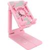 Dilwe Supporto per Telefono Cellulare Regolabile con Ventola di Raffreddamento per Giochi e Streaming Adatto per Telefoni da 62-80 Mm (PINK)