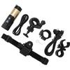 DAUZ Fotocamera per Bici Impermeabile, Fotocamera per Casco 12MP in Lega di Alluminio Tipo C (GOLD)