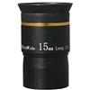 Generic Telescopio 1.25 pollici 66 gradi 6mm 9mm 15mm 20mm oculare grandangolare accessori for telescopi astronomici(15mm-Black)