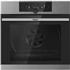 Haier I-Turn Series 2 HWO60SM2F9XH - Forno multifunzione, pirolitico, pulizia con acqualisi o pirolisi, connettività Wi-Fi, capacità 70 l, cottura multilivello, 13 funzioni, inox e nero