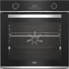 Beko BBIMM13300XMPSE - Forno elettrico, multifunzione, pirolitico, 72 litri, inox, Classe energetica A