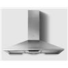 Elica cappa da parete decorativa 60cm 68db 395m3/h acciaio inossidabile prf0091761b