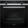 Siemens HQ574AER3, iQ300, forno da incasso con supporto per vapore, 60 x 60 cm, pulizia pirolisi, riscaldamento rapido, 10 programmi automatici, aria calda 3D, estrazioni telescopiche, acciaio inox
