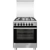 Glem SA664MI6 - Cucina a gas con forno elettrico, 4 fuochi, 60x60 cm