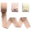 MORSUNBELA Nastro Chiffon Decorativo Nastri Fatto a Mano 2,5 cm x 6,4 m Nastro con Frange,3 rotoli