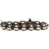 TAMASHII: Bracciale unisex originale tibetano, pietra PIRITE, BHS900-3