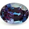 RRVGEM Pietra di alessandrite da 12,50 carati creata in laboratorio, pietra sintetica sciolta per uomini e donne - certificata, Pietra preziosa sciolta, Alexandrite