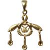 BeautifulGreekStatues Malia Api Ciondolo Minoico Cretese Argento 925 Fatto A Mano 25mm