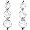 Stroili - Orecchini lobo in argento 925 e zirconi per Donna