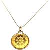 Gioielleria Bucci COLLANA UOMO CON ROSA DEI VENTI IN ORO GIALLO 18 KT