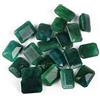 GEMHUB Zambian A+ Smeraldo verde di grado circa 200 carati, set di 20 perline sottili di pietre preziose sciolte di smeraldo verde naturale