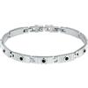 Morellato Bracciale Uomo in Acciaio, Cristalli Neri, Collezione Urban - SABH31
