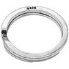 BBDMind Anello portachiavi brisé in argento sterling, anello portachiavi, anello brisé in argento 925, anello brisé da 20 mm per portachiavi