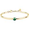 Morellato Bracciale Donna in Acciaio, Collezione CERCHI, Bangle, Zircone, Idee Regalo Donna