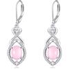 YAFEINI Orecchini a goccia in argento Sterling con filigrana celtica irlandese a goccia, gioielli regalo per donne, one size, Argento sterling, Non pietra preziosa