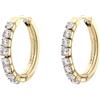 Brosway Orecchini Donna, Orecchini a Cerchio in Acciaio e Cubic Zirconia | Collezione DESIDERI - BEIE013