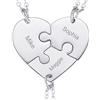 PROSTEEL Collana Amiche Personalizzata con Incisione