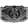 Starforged Warhammer 40K Sigil Ring of Ultramar & Ultramarines Space Marine Legion Anello da uomo, silver 20, Metallo, Nessuna pietra preziosa