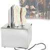 CUTANGELAR Lucidatrice Per Bicchieri Da Vino In Acciaio Inox, Lucidatrice Professionale Per Vetri, Pulizia A 360° Con Spazzole Rimovibili, Ideale Per Hall, Lounge, Bar, Cucine E Ristoranti(3Head)