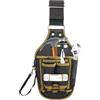 Generisch Pouch for Men Construction, Tool Belt Hip Pouch for Carpenters, Utility Hardware Bag with Quick-Release, HVAC Tech and Hiking Waist Pack, 5,75 x 13,7 pollici