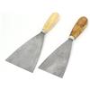Aexit 2pcs 3' '4' 'Larghezza Metal Blade Manico in legno Palmare muro a secco spatola raschietto ID: 347653