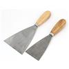 Aexit 2pcs 2.5' '4' 'Larghezza Lama in metallo Manico in legno Muri per raschietto per riparazione di muri a secco ID: 499978