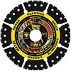 SabreCut 1 x SabreCut VBSC125MU 125 mm (5) x 22,23 mm alesaggio brasato sottovuoto multi materiale smerigliatrice angolare per sega circolare lama a disco diamantato