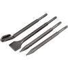 Aexit Round Special Direct System PLUS Shank 10' 'a forma di U, piatto 9' 'punta bit scalpello in cemento Set 4 in 1 ID: 421304