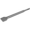 Aexit 250 mm 10' Lunghezza 40 mm Larghezza Metal Special Direct System PLUS Shank Spline Flat Chisel Grey ID: 903685