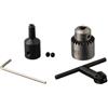 Cloudpower JT0 - Morsetto per mini trapani con connettore in ottone e compatibilità per alberi motore da 2 3 mm e 3 da 17 mm (set mandrino da 8 mm)