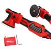 Maxshine Levigatrice a doppia azione senza spazzole MB15 Pro da 15 mm, piastra da 5 pollici, motore brushless AC da 1200 W, a basso rumore, avvio morbido, velocità variabile, impugnatura ergonomica