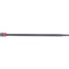 Candeon Punta trapano in acciaio legato con adattatore per presa a impatto, gambo esagonale 1/4 pollici, per utensili pneumatici elettrici (30 cm)