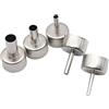 Niceminiwall Ugelli da 22 mm per stazione di saldatura 858D+ 8586, set di punte ad aria calda da 5 pezzi compatibili con i modelli 858D 878 8586, acciaio ad alta resistenza
